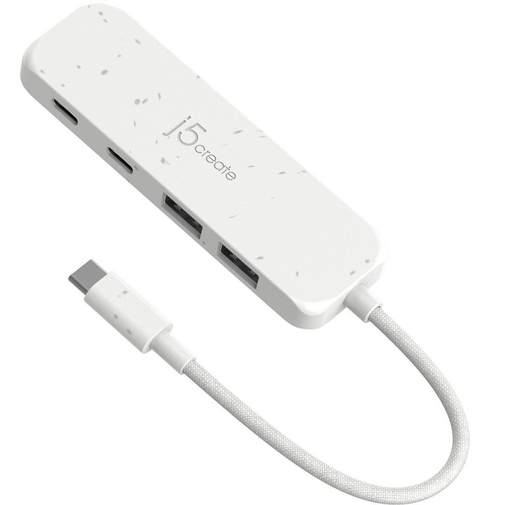 USB-хаб J5create 2 USB-A/2 USB-С White (JCH342EW-N) ( 14698 ) Харків - фото 1