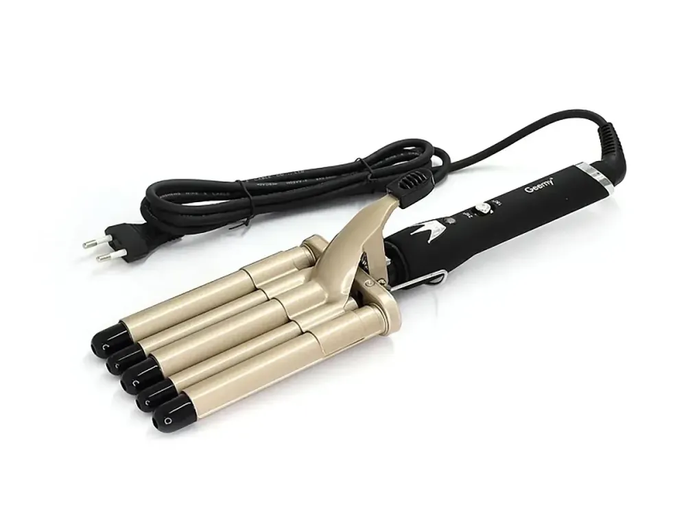 Плойка-щипцы для волос Gemei GM-2933, керамическое покрытие, 2 температурных режима, до 210°C, 45 Вт Одесса - изображение 6