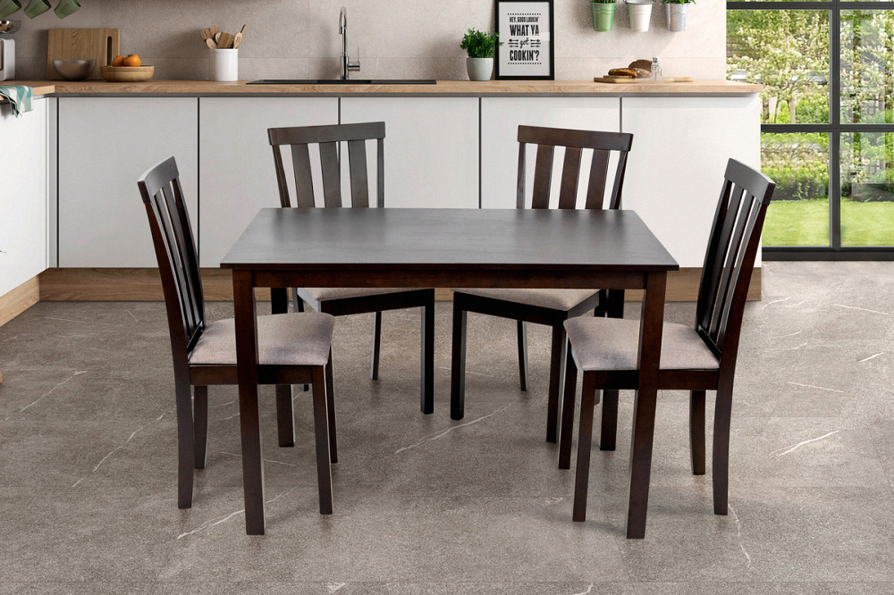 Комплект Юджин (1+4) Тем.горіх/ESPRESSO Київ - фото 1