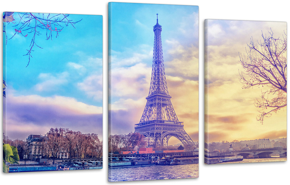 Модульна картина Ейфелева вежа Art-196_3 Київ - фото 1
