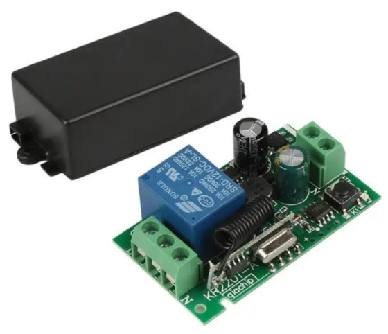 Реле 1-канальне бездротове 220 В 433МГц, 2 пульти, Arduino 9442 Винница