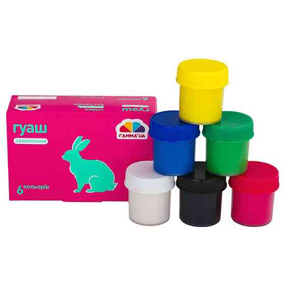 Детские гуашевые краски 