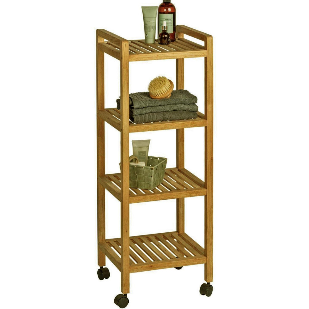 Етажерка на колесах "Селдовія" сієна Миколаїв - фото 1