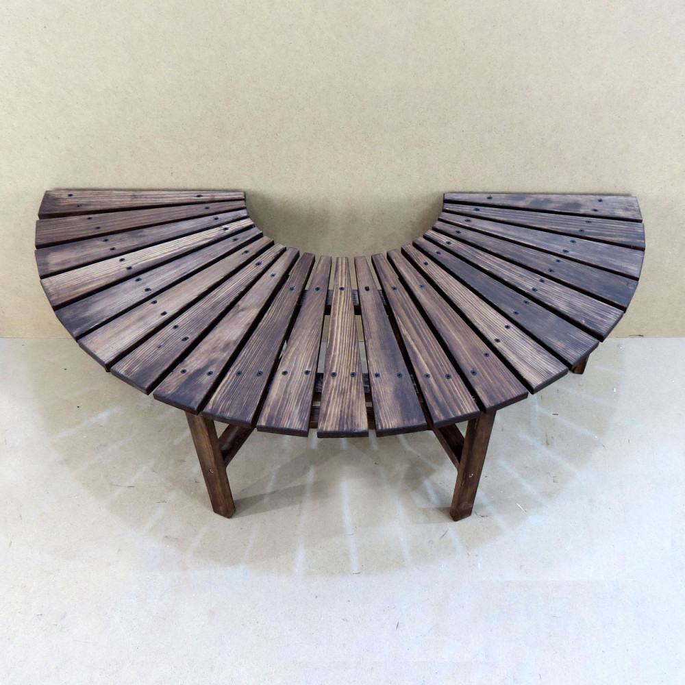 Садова лавка "Слуцьк 1х40" мокко Миколаїв - фото 5