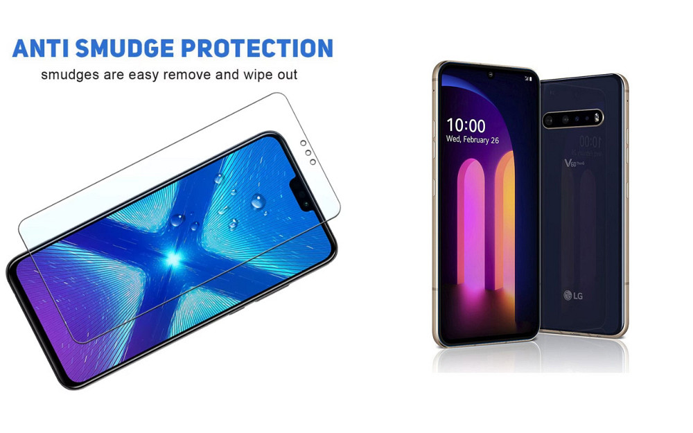 Защитное стекло NeoGlass для LG V60 ThinQ – ультрапрозрачное и устойчивое Киев - изображение 3