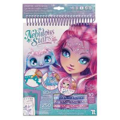 Набор для творчества Nebulous Stars Скетчбук Кристалія. Мотиви самоцвітів (11140) Винница