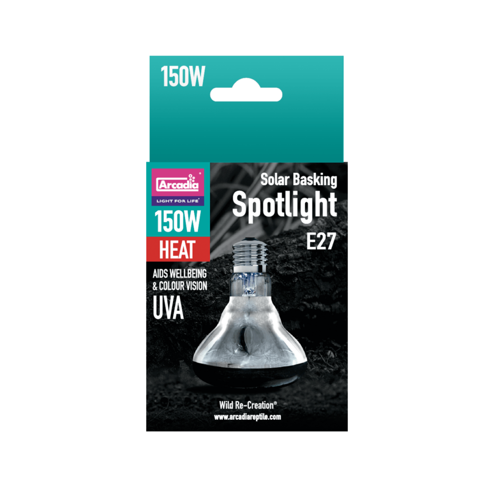 ARCADIA SOLAR BASKING SPOTLIGHT 150 WATT (R2100150) світло-теплова лампа для рептилій Киев - изображение 1