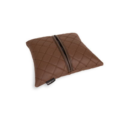 Подушка EVAtech ECO 30x30 см коричнева з коричневою ниткою (SPSCSZZ) Винница - изображение 5