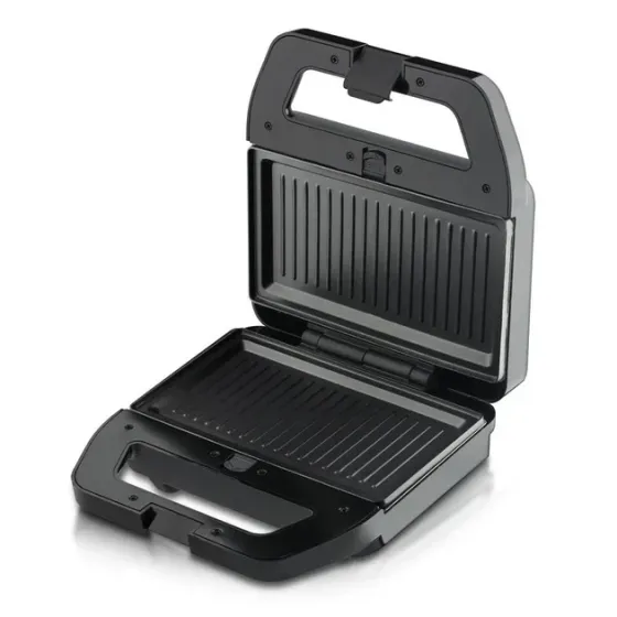 Мультимейкер электрический RAF R-552 7в1, 800 Вт, сэндвичница, вафельница, гриль, пончики, сменные формы Одесса