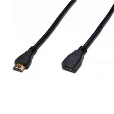 Кабель мультимедийный HDMI M to HDMI M 5.0m Digitus (AK-330201-050-S) Винница