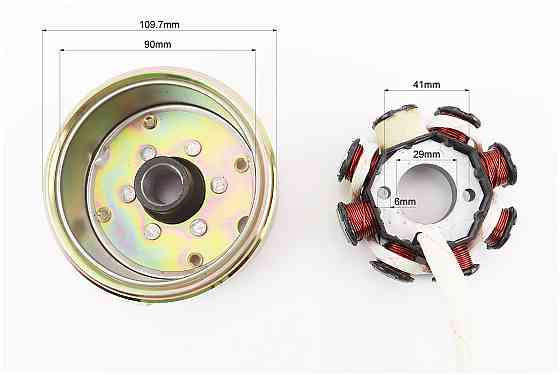 Магнето в зборі (8 котушок) Киев