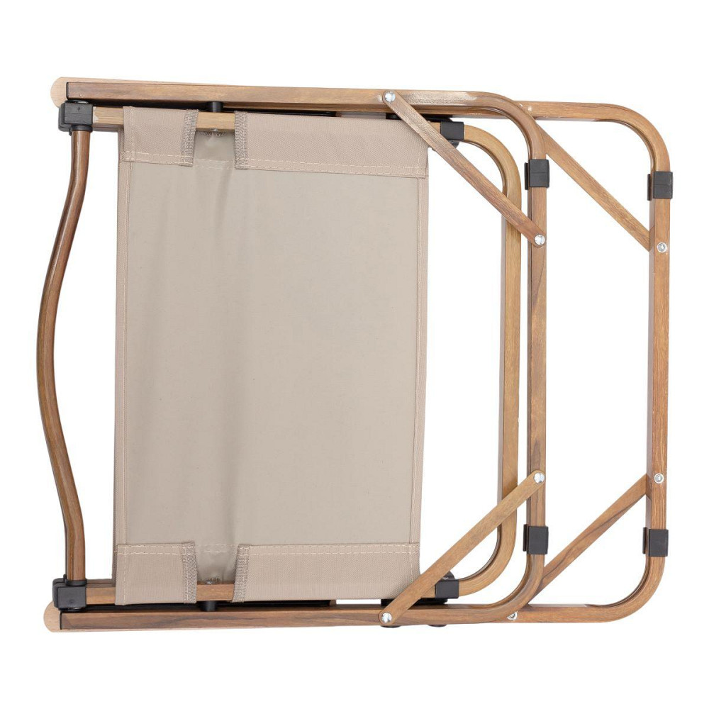 Крісло розкладне туристичне 50×51×64 см крісло складне для пікніка на природу Бежеве HP-SY-1 Київ - фото 6