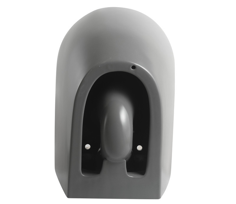 Унітаз підвісний Mixxus Premium ELLIPSE-0308-T3 GRAY 490x360x360mm система змиву TORNADO 3.0 (MP6654) Київ - фото 8