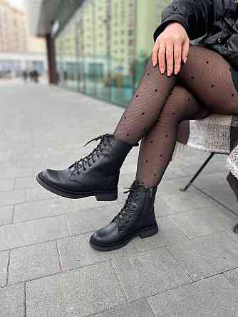 Edan Instruments Черевики жіночі EDAN 278 чорні (зима, шкіра натуральна) (5742) Коломия