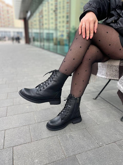 Edan Instruments Черевики жіночі EDAN 278 чорні (зима, шкіра натуральна) (5742) Коломия - фото 5