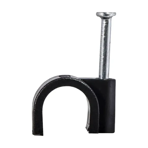 Скоба з цвяхом E-NET 5 мм чорна, 100 штук (94-00321) Київ