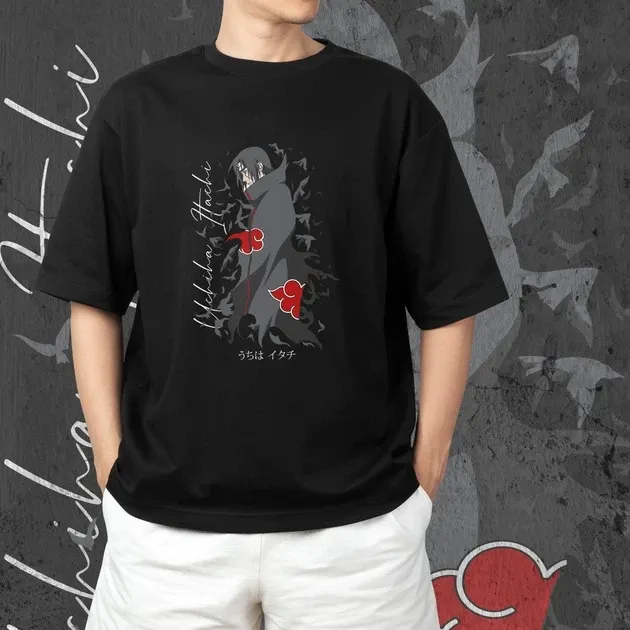 Футболка мужская с принтом Наруто Ітачі Учіха Размер 48 Anime0285 Днепр - изображение 3