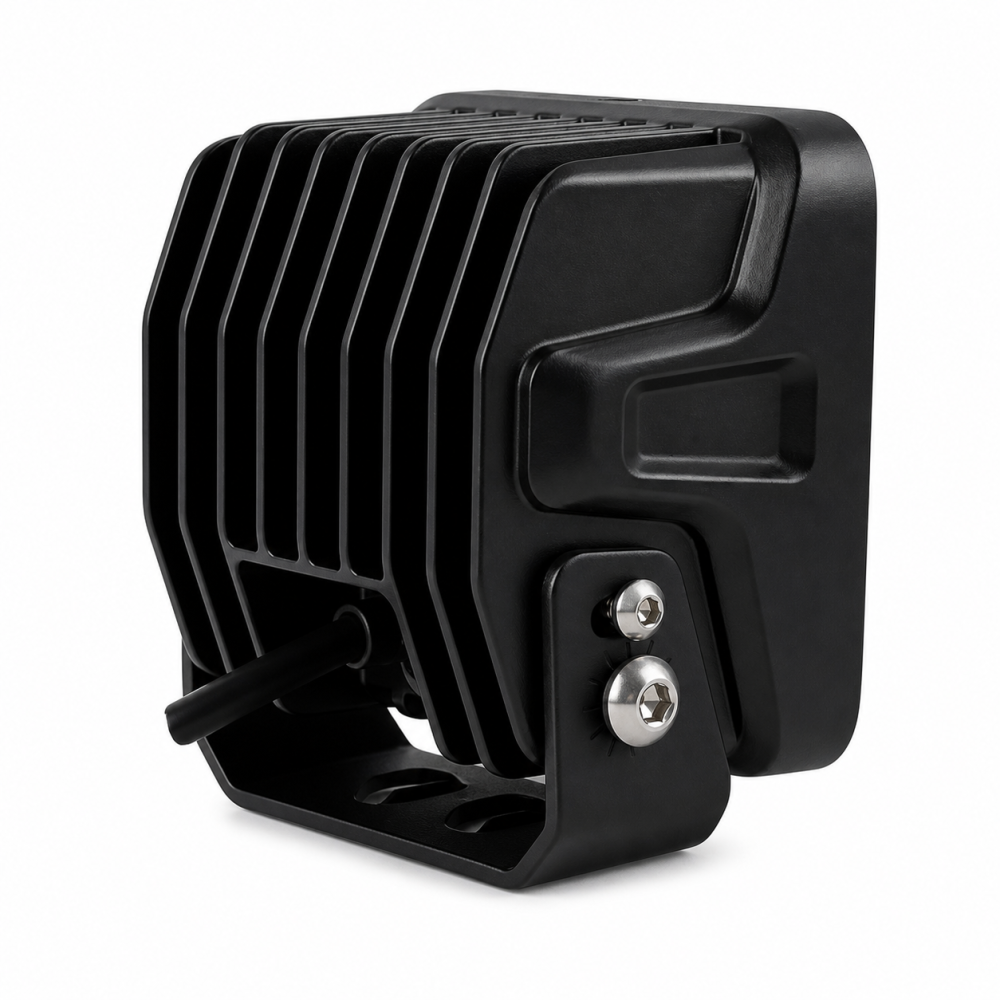 Світлодіодна фара StarLight SL-W0240F квадратна, ближнє світло WHITE + DRL 40W 4800Lm 5700K 12/24V Харків - фото 4
