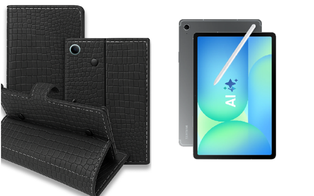 Книга-трансформер для планшета Samsung Galaxy Tab S8 11, цвет Black Krokodil Black Киев - изображение 1