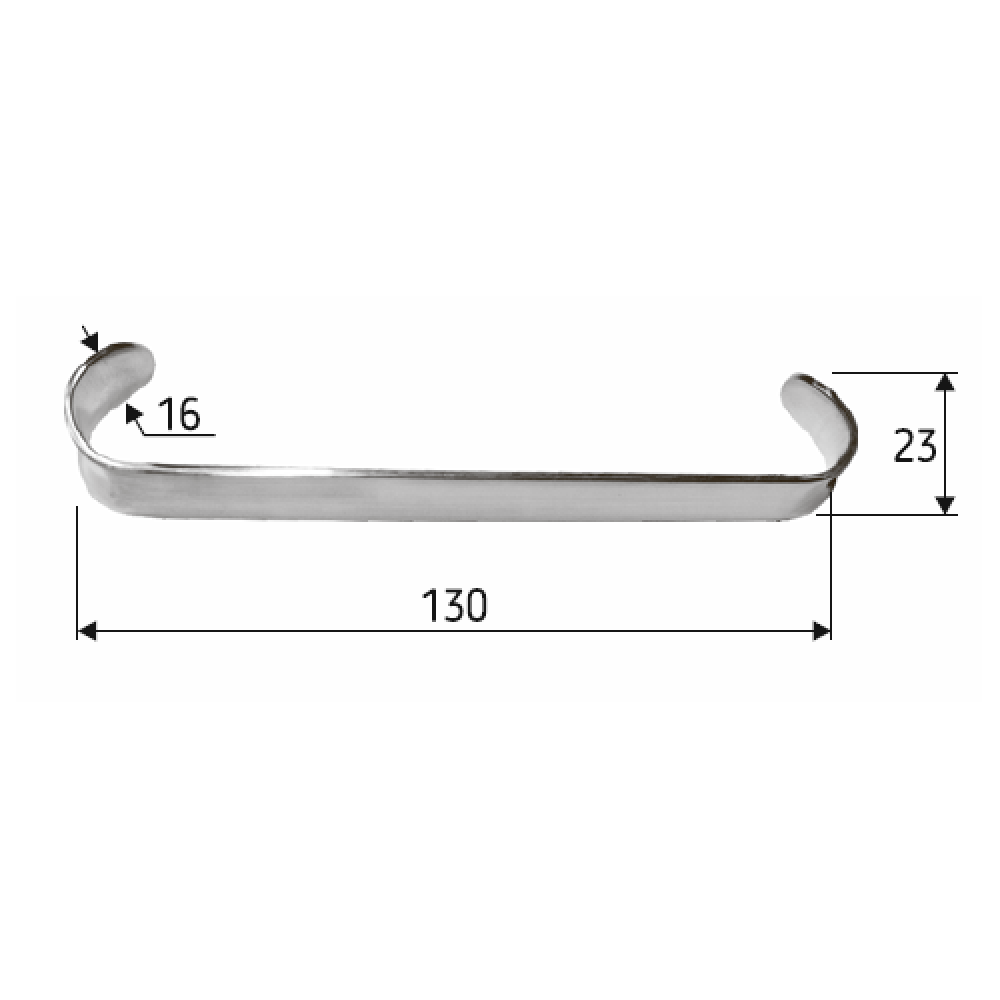 Ретрактор Baby-Roux 13 см, набор, J-19-012 Днепр - изображение 2