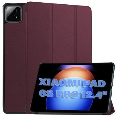 Чехол для планшета BeCover Smart Case Xiaomi Pad 6S Pro 12.4" Red Wine (711087) Винница - изображение 2