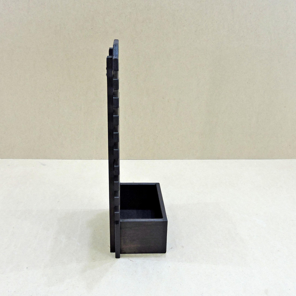 Полиця настінна для квітів "Сальвадор" венге Миколаїв - фото 4