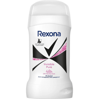 Антиперспирант Rexona Invisible Pure 40 мл (96086223) Винница - изображение 1