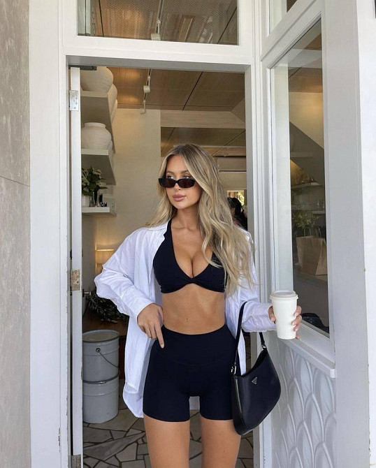 Жіночий літній костюм двійка: топ і шорти дайвінг Одеса - фото 4