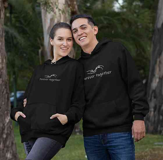 Парне худі для хлопця та дівчини! Парні толстовки. Парні кофти.FOREVER TOGETHER Чернівці