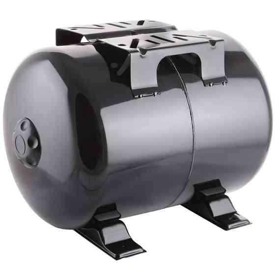 Гидроаккумулятор горизонтальный Koer KHTS-80 (80л, корпус-сталь 1,2 мм, фланец-нержавейка) (KP3147) Киев