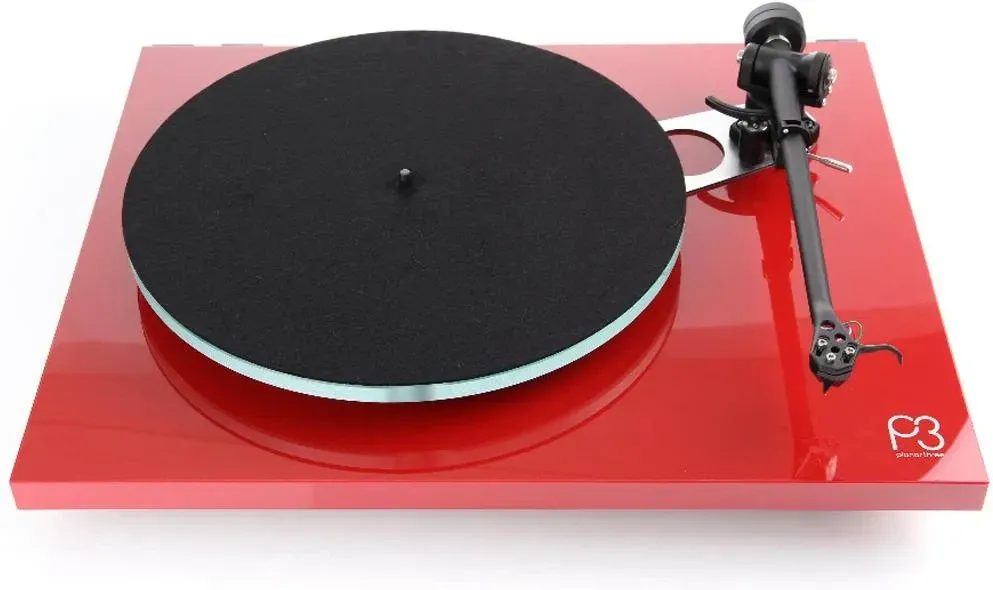 Програвач Rega Planar 3 (P3) bez wkładki - Czerwony połysk Київ - фото 1