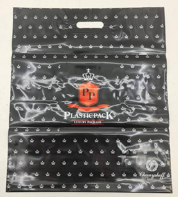 Пакет с прорезной ручкой 45*52 Пластик Пак (25 шт) Харьков - изображение 2