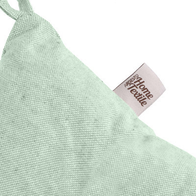 Подушка на стул Ardesto Oliver, 40х40 см, 100% хлопок, нап-ч: 50% холоф, 50% пп, аквамарин (ART02OA) Винница - изображение 4