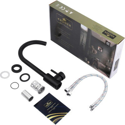 Смеситель Kroner Klassisch-SCH035B (CV023003) Винница - изображение 8