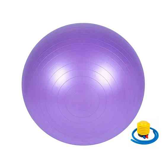 М'яч для фітнесу 487-626-2-V з насосом, 75 см Вінниця