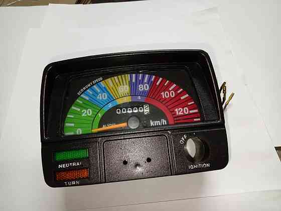 Панель приладів (у зборі) мопед Дельта (120км/ч, чорна) Мукачево