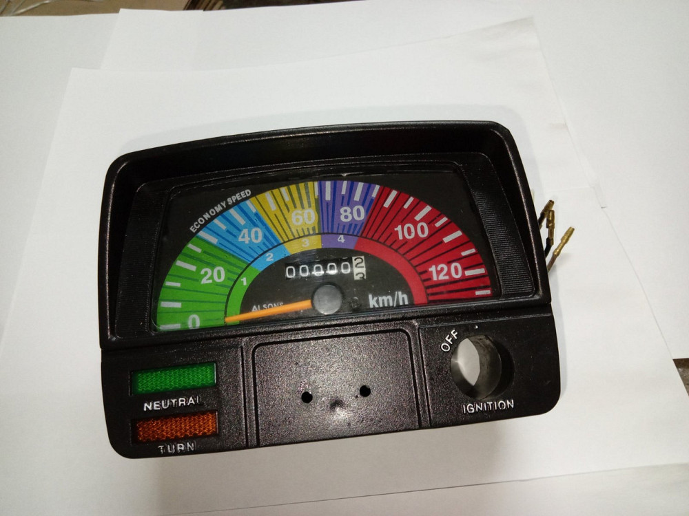 Панель приладів (у зборі) мопед Дельта (120км/ч, чорна) Мукачево - фото 1