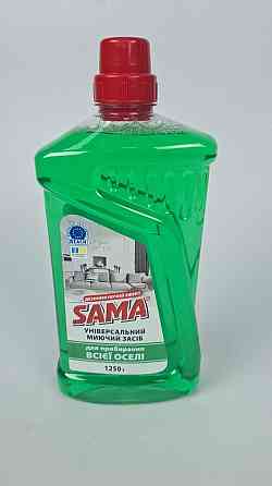 Засіб для миття підлоги САМА Для всієї родини 1250 мл (1 шт.) Харків