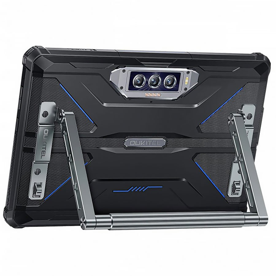 Планшет Oukitel RT7 5G 10.1" FHD+ /12GB/256GB/ Dimensity720 /32000mAh/ 48+32Мп /IP69K/NFC/LTE Blue Винница - изображение 3