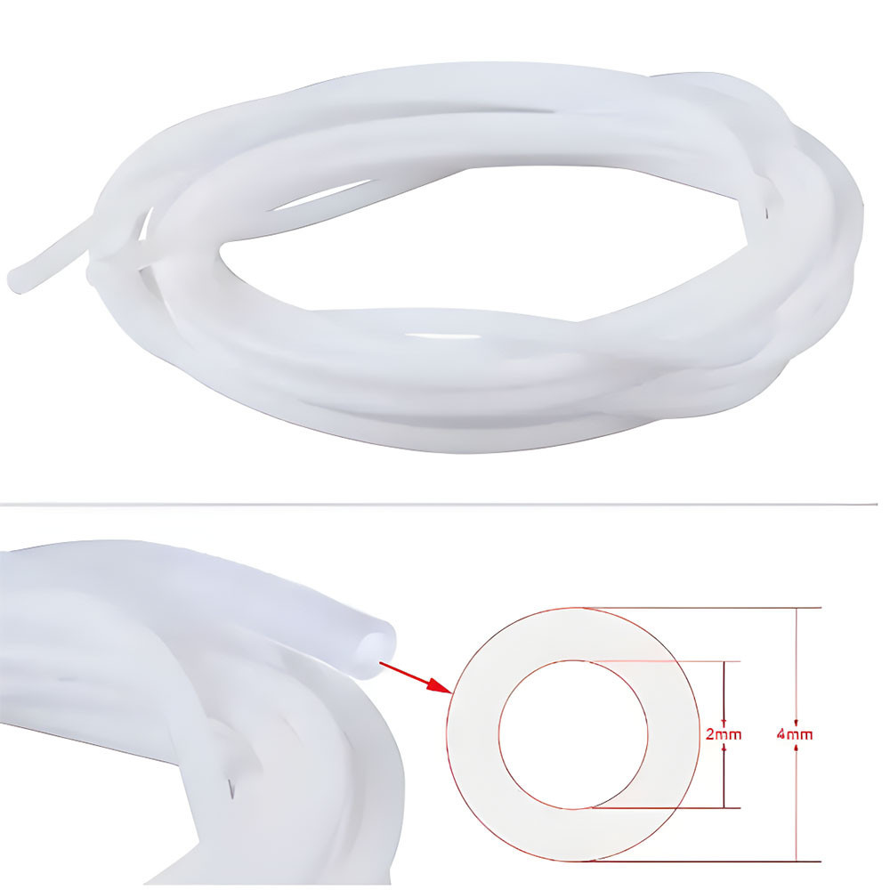 Тефлонова трубка Aokin для 3д принтера для нитки 1,75 мм + 2 фіттинга PC4-M6 + 2 фіттинга PC4-M10 Київ - фото 1