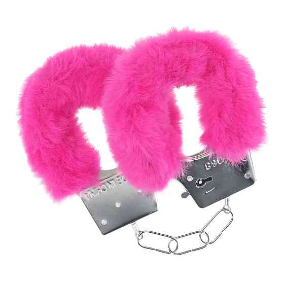 Наручники Classic Fluffy Handcuffs Pink Sex Aura Киев