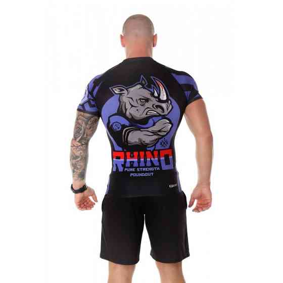 Чоловіча футболка стрейч Poundout Gear "RHINO" SUB-SKIN tech - XXL Луцьк