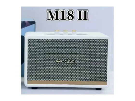 Мінідинамік Bluetooth M18II, 5Вт, підтримка TF карт, FM-радіо, акумулятор 1200 мАг, AUX, до 5 годин  Київ