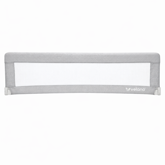 Захисний бортик для ліжка VELANO Wolli, light grey Київ