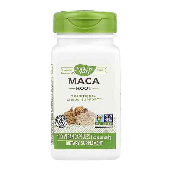 Корінь маки Nature's Way Maca 100 капсул Луцьк