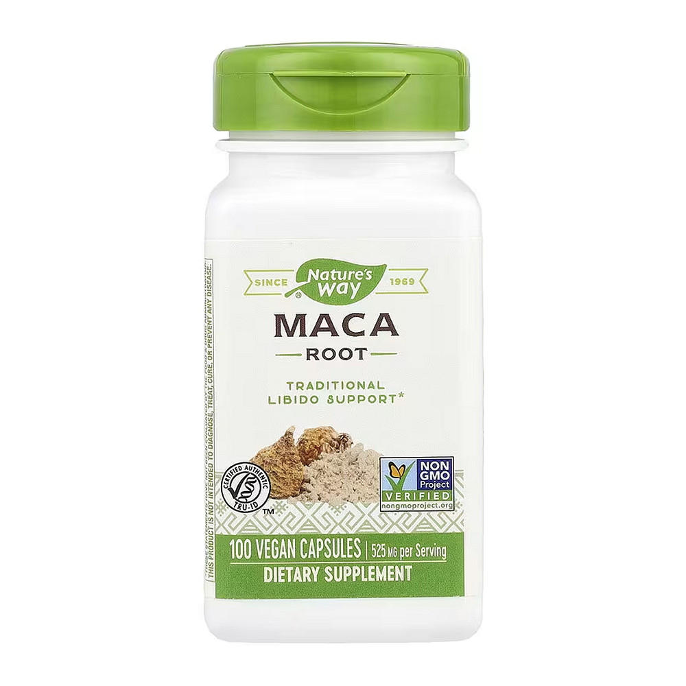 Корінь маки Nature's Way Maca 100 капсул Луцьк - фото 1