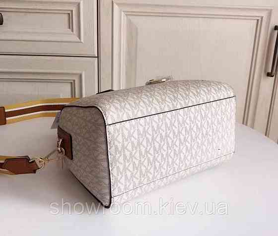 Брендова жіноча сумочка саквояж MK Hayes Duffle grey Київ