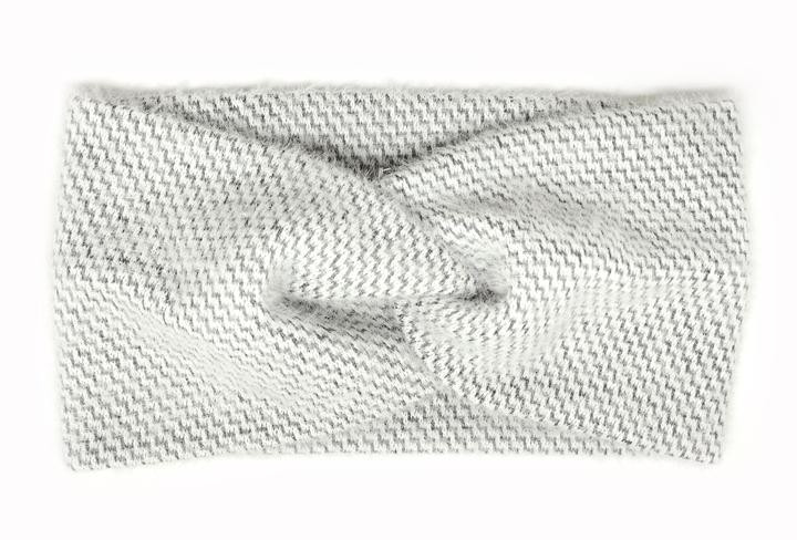 Пов'язка для волосся зимова ангорка кролик Київ - фото 1