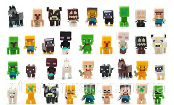 Набір фігурок Minecraft адвент календар 24 героя (мініфигурки Minecraft) LZMH 009-1 Хмельницький