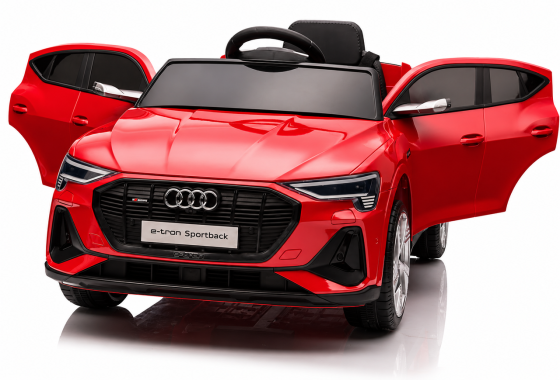 Детский электромобиль Audi e-tron 4x4 12V червоний с пультом управления Diego Киев